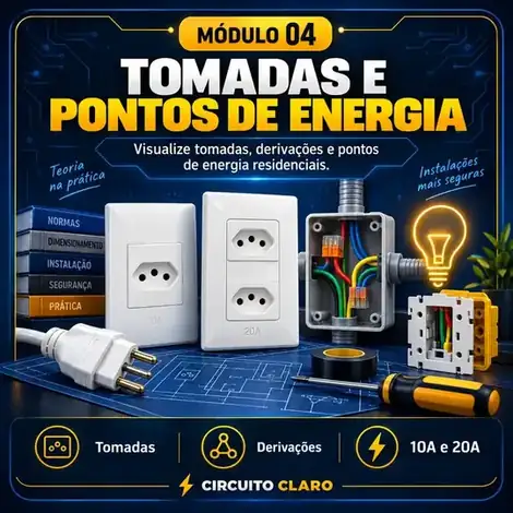 MÓDULO 04 - Tomadas e Pontos de Energia
